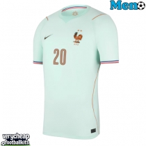 France Desire Doue #20 Replica Away Shirt World Cup 2026 Short Sleeve